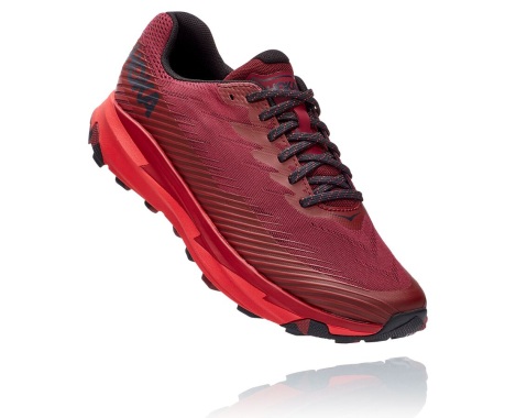 Trailove Tenisky Hoka One One Torrent 2 Panske Tmavo Hnede / Červené (08CZXVQUB)